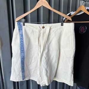 J.W. JW Anderson Linen Cloth Short Size Large